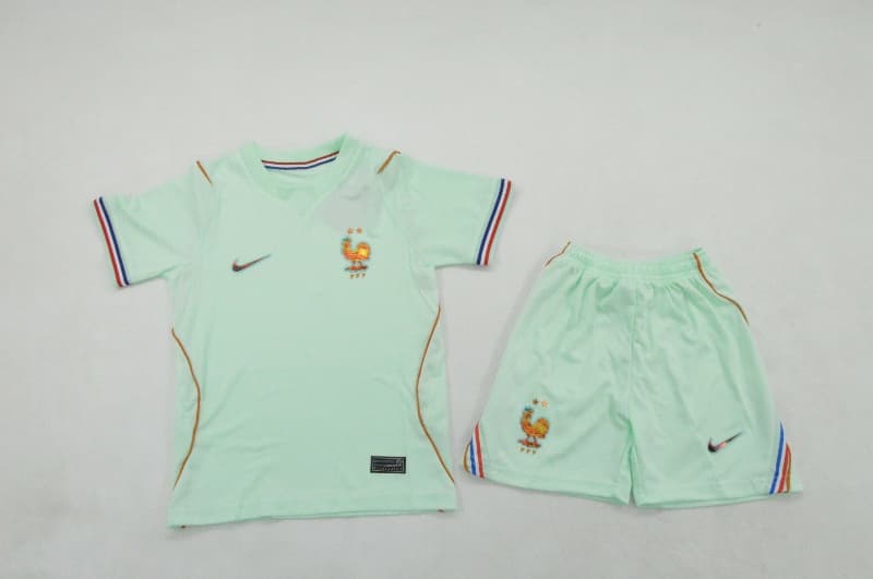 2026 France World Cup Away Kids Soccer Jersey And Shorts 2026 France World Cup Away Kids Soccer Jersey And Shorts