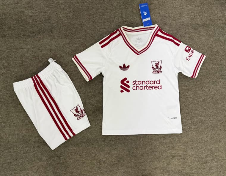 26/27 Liverpool Away Kids Soccer Jersey And Shorts (Leaked) 26/27 Liverpool Away Kids Soccer Jersey And Shorts (Leaked)
