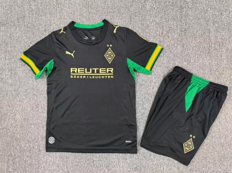 26/27 Monchengladbach Away Kids Soccer Jersey And Shorts 26/27 Monchengladbach Away Kids Soccer Jersey And Shorts