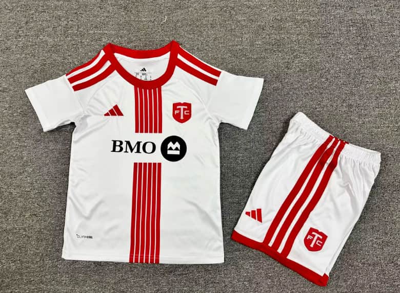 2026 Toronto FC Away Kids Soccer Jersey And Shorts 2026 Toronto FC Away Kids Soccer Jersey And Shorts