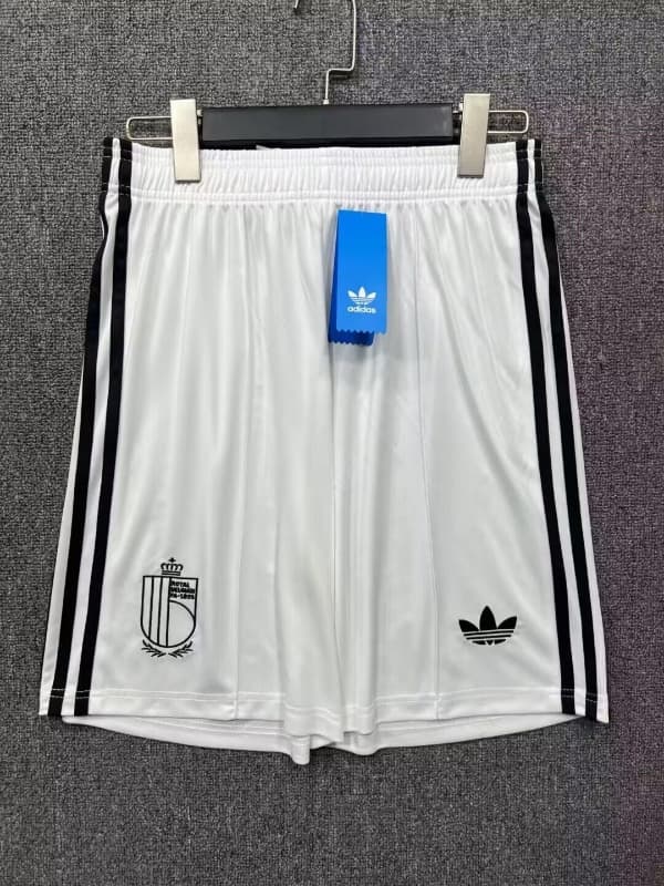 Thailand Quality(AAA) 2026 Belgium Away Soccer Shorts Thailand Quality(AAA) 2026 Belgium Away Soccer Shorts