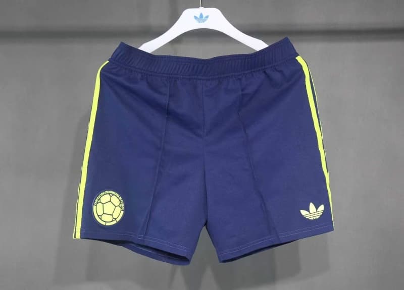 Thailand Quality(AAA) 2026 Colombia Away Soccer Shorts (Player) Thailand Quality(AAA) 2026 Colombia Away Soccer Shorts (Player)