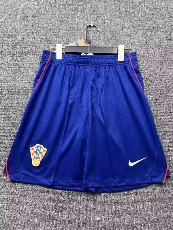 Thailand Quality(AAA) 2026 Croatia Away Soccer Shorts Thailand Quality(AAA) 2026 Croatia Away Soccer Shorts