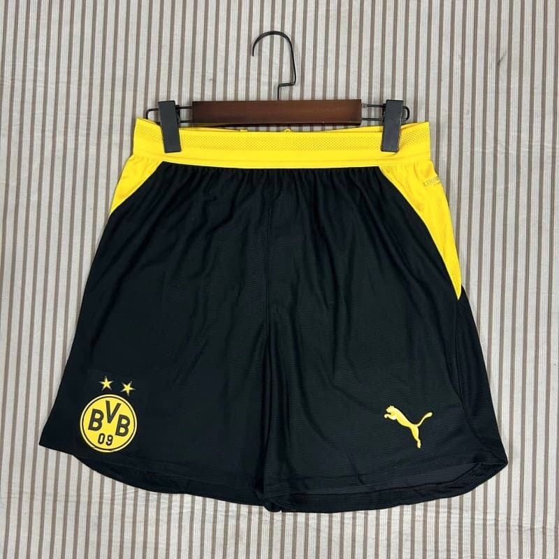 Thailand Quality(AAA) 26/27 Dortmund Home Soccer Shorts (Player) Thailand Quality(AAA) 26/27 Dortmund Home Soccer Shorts (Player)