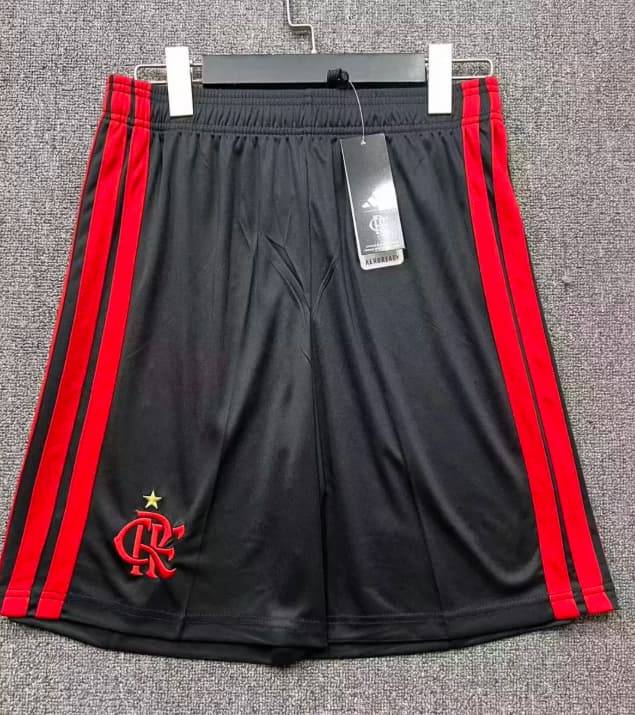 Thailand Quality(AAA) 2026 Flamengo Away Soccer Shorts Thailand Quality(AAA) 2026 Flamengo Away Soccer Shorts