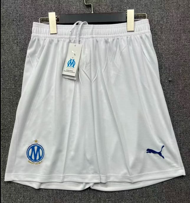 Thailand Quality(AAA) 26/27 Marseilles Home Soccer Shorts Thailand Quality(AAA) 26/27 Marseilles Home Soccer Shorts