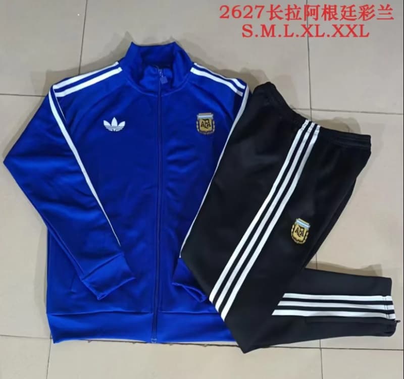 Thailand Quality(AAA) 2026 Argentina Blue Soccer Tracksuit 02 Thailand Quality(AAA) 2026 Argentina Blue Soccer Tracksuit 02
