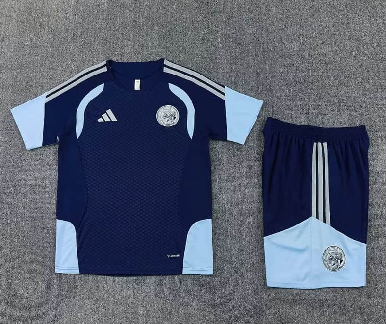 Thailand Quality(AAA) 26/27 Ajax Dark Blue Soccer Training Sets Thailand Quality(AAA) 26/27 Ajax Dark Blue Soccer Training Sets