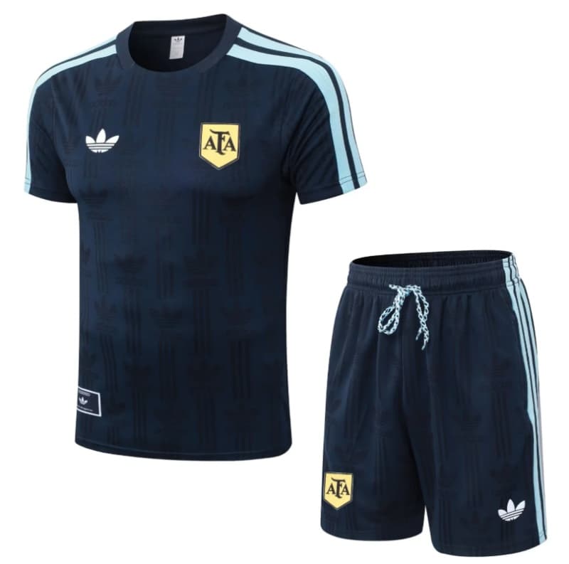 Thailand Quality(AAA) 2026 Argentina Dark Blue Soccer Training Sets 03 Thailand Quality(AAA) 2026 Argentina Dark Blue Soccer Training Sets 03