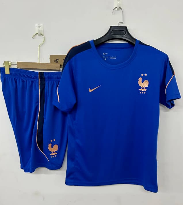 Thailand Quality(AAA) 2026 France Blue Soccer Training Sets Thailand Quality(AAA) 2026 France Blue Soccer Training Sets
