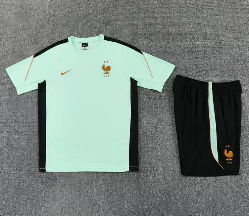 Thailand Quality(AAA) 2026 France Green Soccer Training Sets Thailand Quality(AAA) 2026 France Green Soccer Training Sets