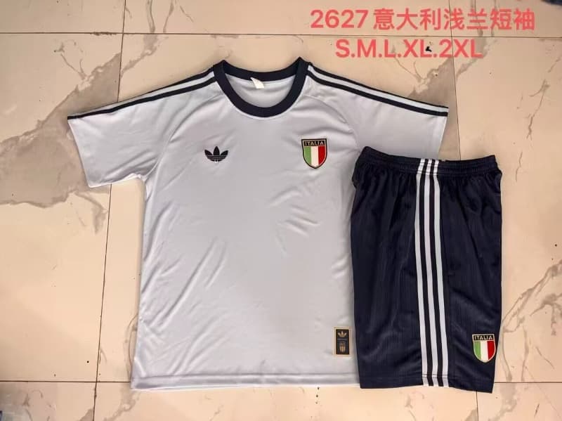 Thailand Quality(AAA) 2026 Italy Light Blue Soccer Training Sets Thailand Quality(AAA) 2026 Italy Light Blue Soccer Training Sets