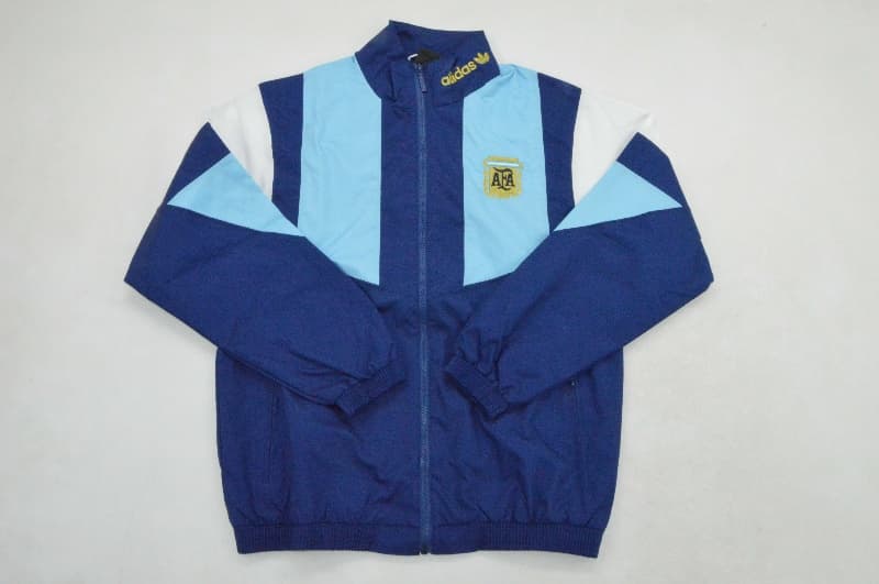Thailand Quality(AAA) 2026 Argentina Dark Blue Soccer Windbreaker 04 Thailand Quality(AAA) 2026 Argentina Dark Blue Soccer Windbreaker 04