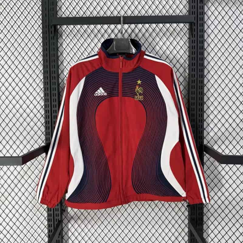 Thailand Quality(AAA) 2026 France Red Soccer Windbreaker Thailand Quality(AAA) 2026 France Red Soccer Windbreaker