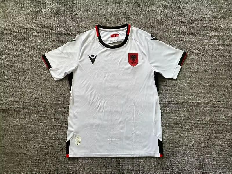 Thailand Quality(AAA) 2025 Albania Away Soccer Jersey