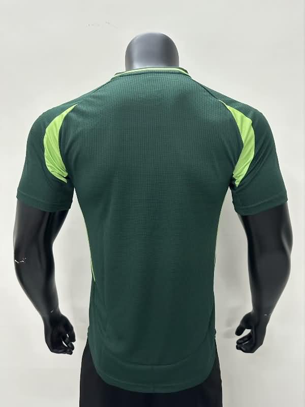 Thailand Quality(AAA) 2024/25 Algeria Green Soccer Jersey(Player)