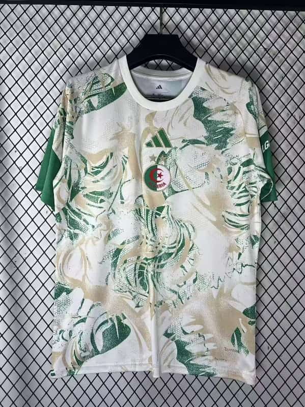 Thailand Quality(AAA) 2026 Algeria Training Soccer Jersey 03 Thailand Quality(AAA) 2026 Algeria Training Soccer Jersey 03