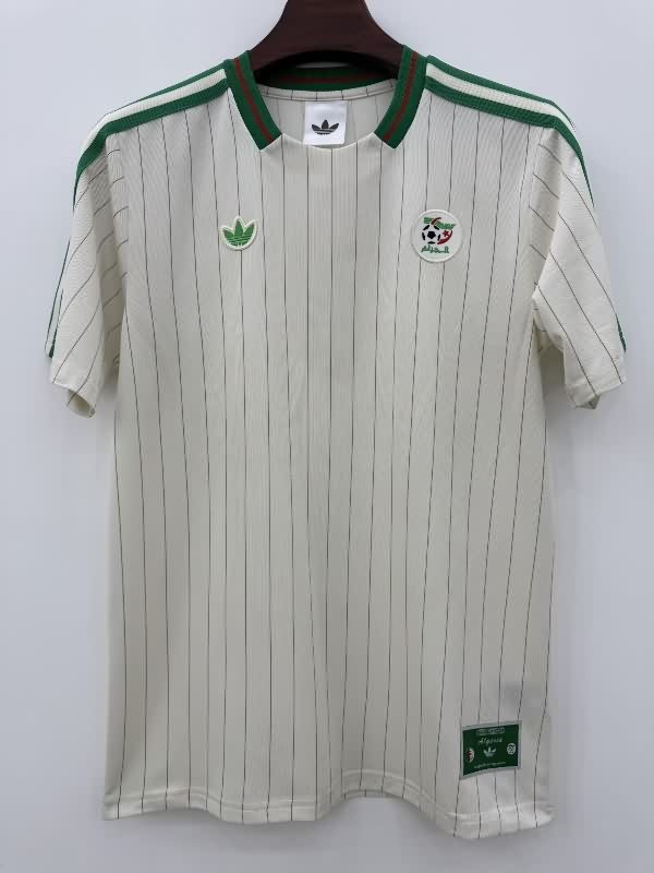 Thailand Quality(AAA) 2026 Algeria White Soccer Jersey Thailand Quality(AAA) 2026 Algeria White Soccer Jersey