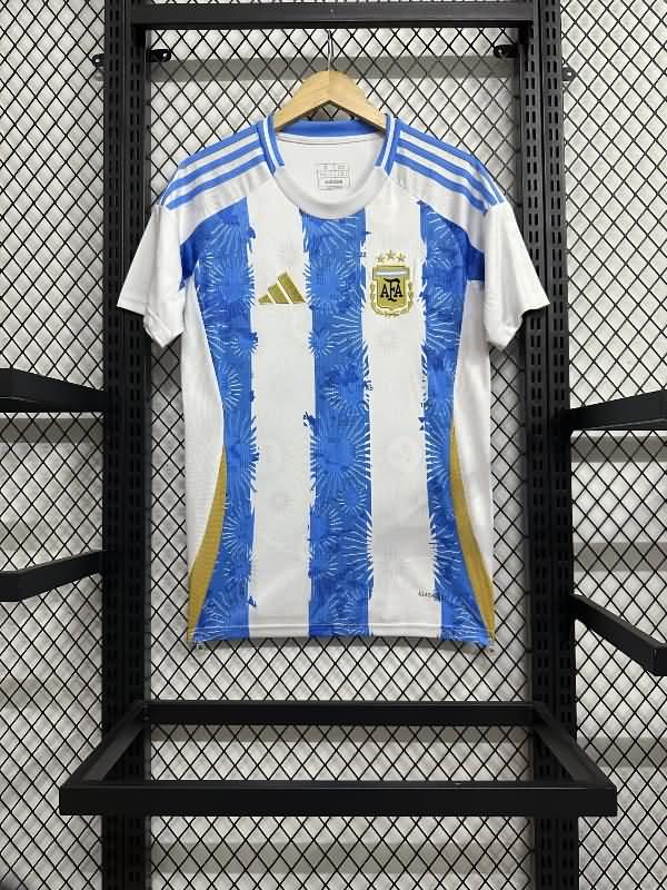 Thailand Quality(AAA) 24/25 Argentina Special Soccer Jersey