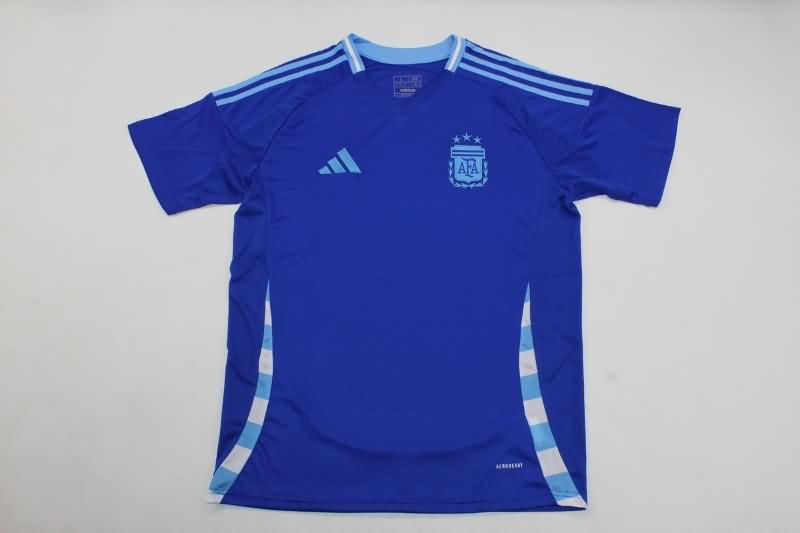 Thailand Quality(AAA) 2024 Argentina Copa America Away Soccer Jersey
