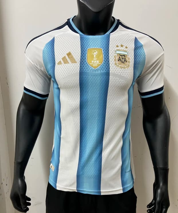 Thailand Quality(AAA) 2026 World Cup Argentina Home Soccer Jersey (Player) Thailand Quality(AAA) 2026 World Cup Argentina Home Soccer Jersey (Player)