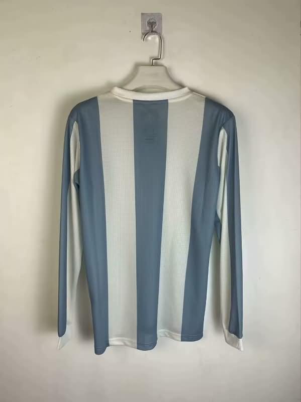 Thailand Quality(AAA) 50th Argentina Anniversary Long Sleeve Soccer Jersey