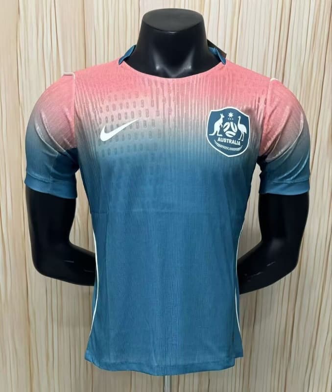 Thailand Quality(AAA) 2026 Australia World Cup Away Soccer Jersey (Player) Thailand Quality(AAA) 2026 Australia World Cup Away Soccer Jersey (Player)
