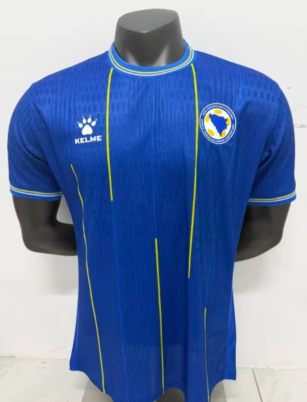 Thailand Quality(AAA) 2026 Bosnia Herzegovina World Cup Home Soccer Jersey (Player) Thailand Quality(AAA) 2026 Bosnia Herzegovina World Cup Home Soccer Jersey (Player)
