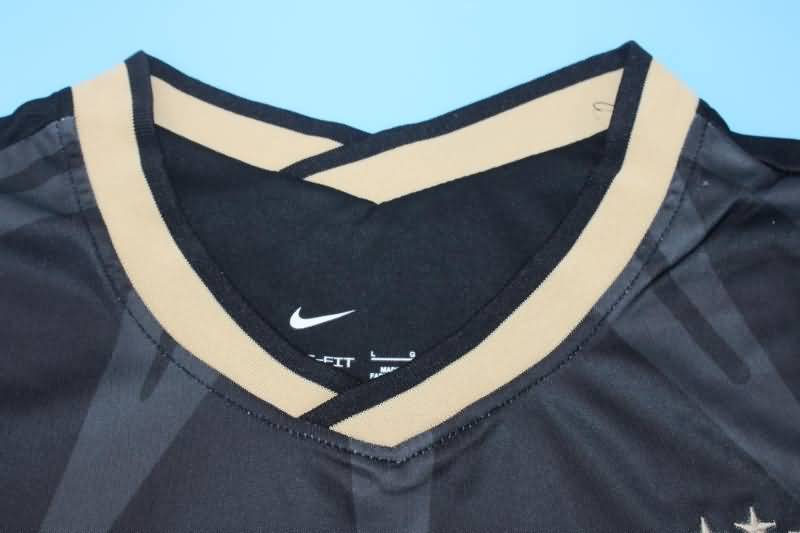 Thailand Quality(AAA) 2022 Brazil Black Soccer Jersey