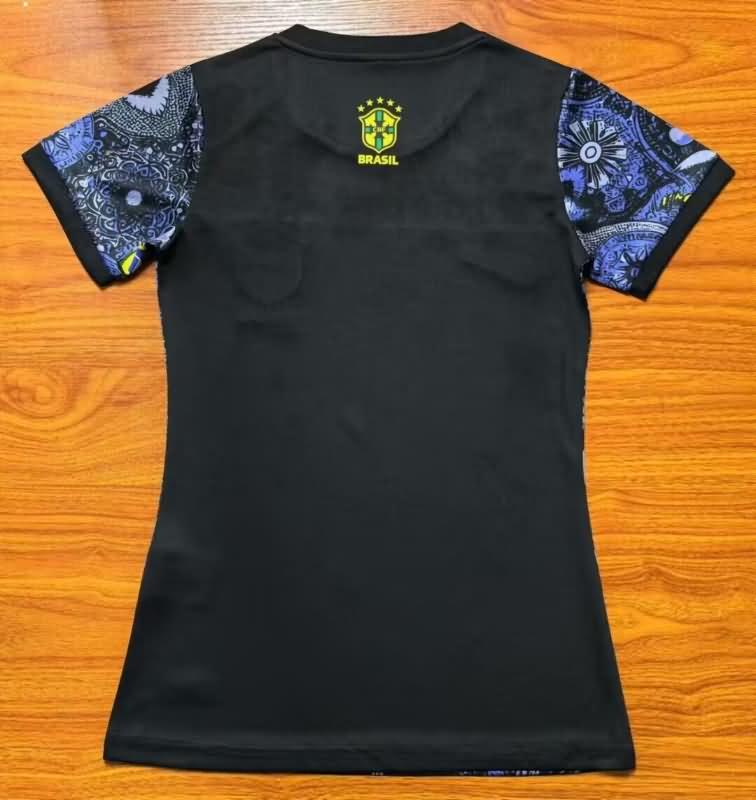 Thailand Quality(AAA) 2024 Brazil Special Women Soccer Jersey