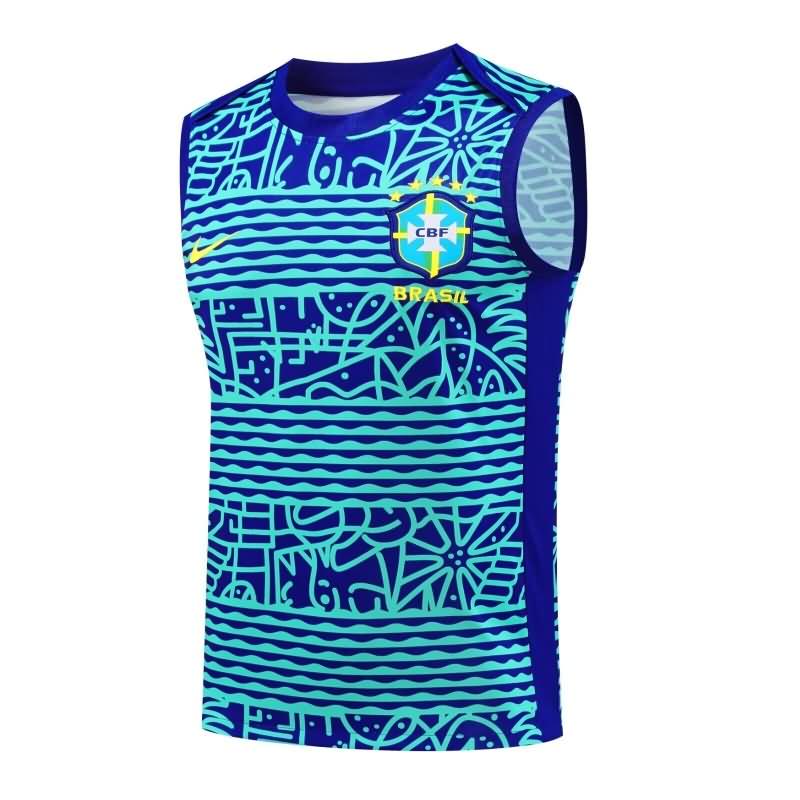 Thailand Quality(AAA) 2024 Brazil Training Vest Soccer Jersey