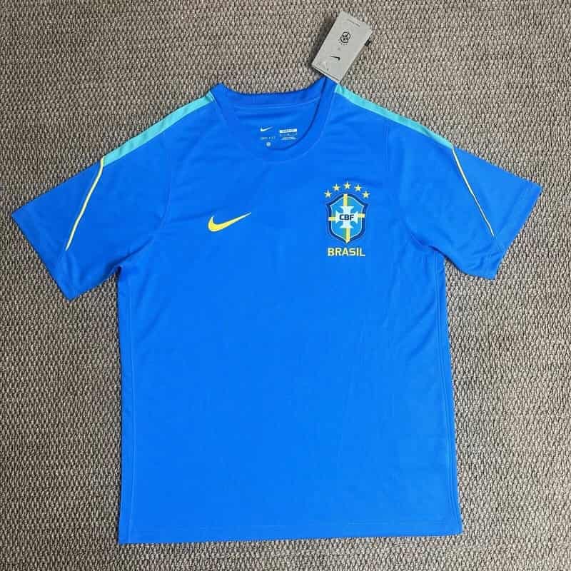 Thailand Quality(AAA) 2026 Brazil Training Soccer Jersey 07 Thailand Quality(AAA) 2026 Brazil Training Soccer Jersey 07