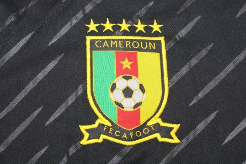 Thailand Quality(AAA) 2022 Cameroon Black Soccer Jersey