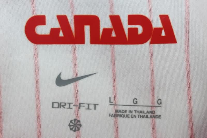 Thailand Quality(AAA) 2024 Canada Away Soccer Jersey