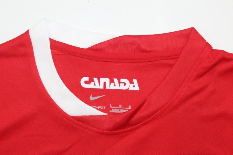 Thailand Quality(AAA) 2024 Canada Home Soccer Jersey