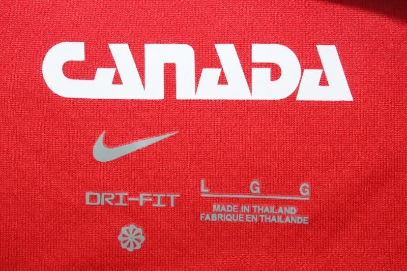 Thailand Quality(AAA) 2024 Canada Home Soccer Jersey