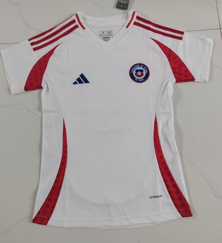 Thailand Quality(AAA) 2024 Chile Copa America Away Women Soccer Jersey