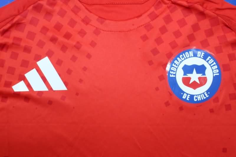 Thailand Quality(AAA) 2024 Chile Copa America Home Women Soccer Jersey