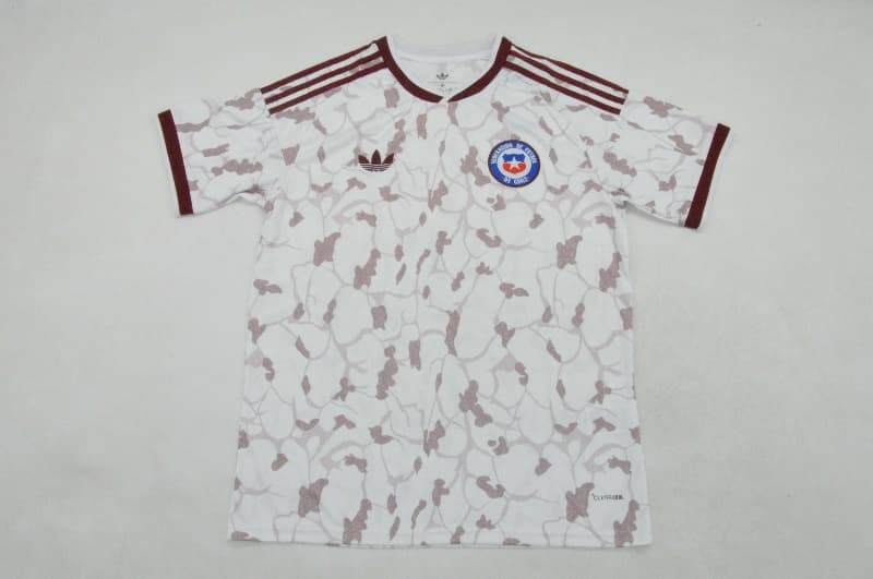 Thailand Quality(AAA) 2026 Chile Away Soccer Jersey Thailand Quality(AAA) 2026 Chile Away Soccer Jersey