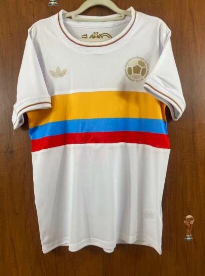 Thailand Quality(AAA) 100th Colombia Anniversary Soccer Jersey