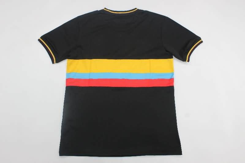 Thailand Quality(AAA) 100th Colombia Anniversary Black Soccer Jersey