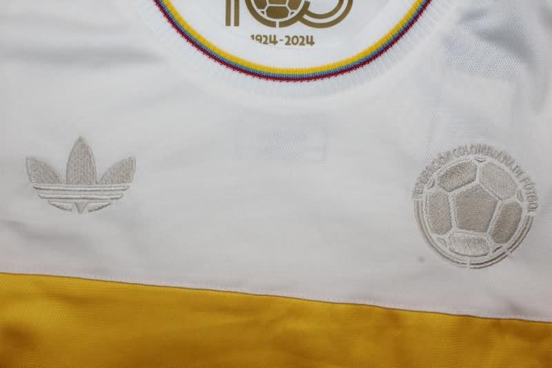 Thailand Quality(AAA) 100th Colombia Aninversary Women Soccer Jersey