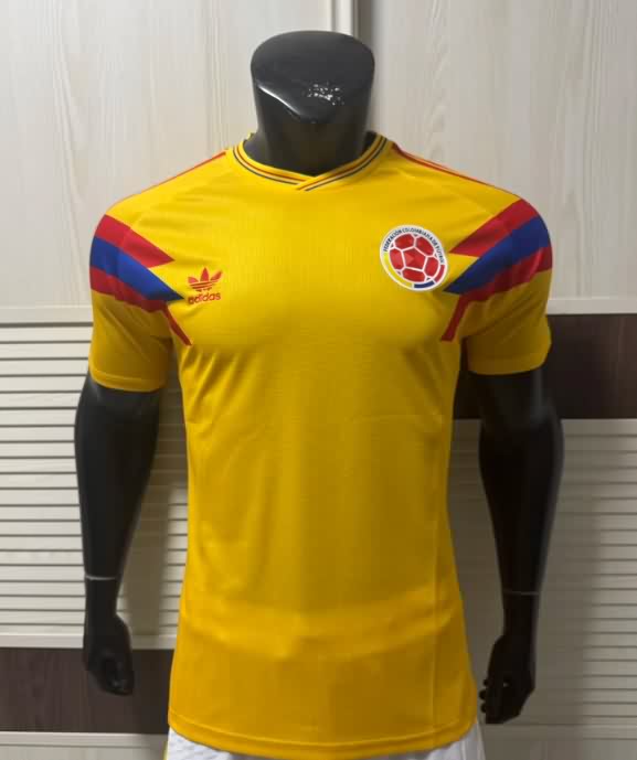 Thailand Quality(AAA) 25/26 Colombia Yellow Soccer Jersey (Player) Thailand Quality(AAA) 25/26 Colombia Yellow Soccer Jersey (Player)
