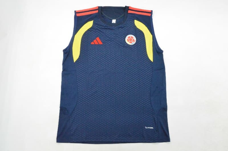 Thailand Quality(AAA) 2026 Colombia Training Vest Soccer Jersey 02 Thailand Quality(AAA) 2026 Colombia Training Vest Soccer Jersey 02