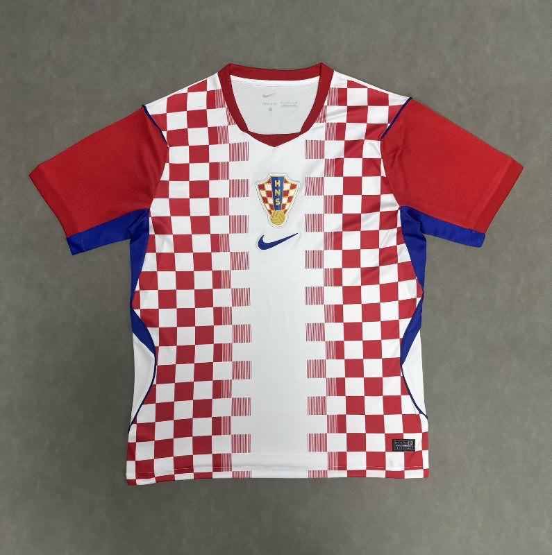 Thailand Quality(AAA) 2026 Croatia World Cup Home Soccer Jersey Thailand Quality(AAA) 2026 Croatia World Cup Home Soccer Jersey
