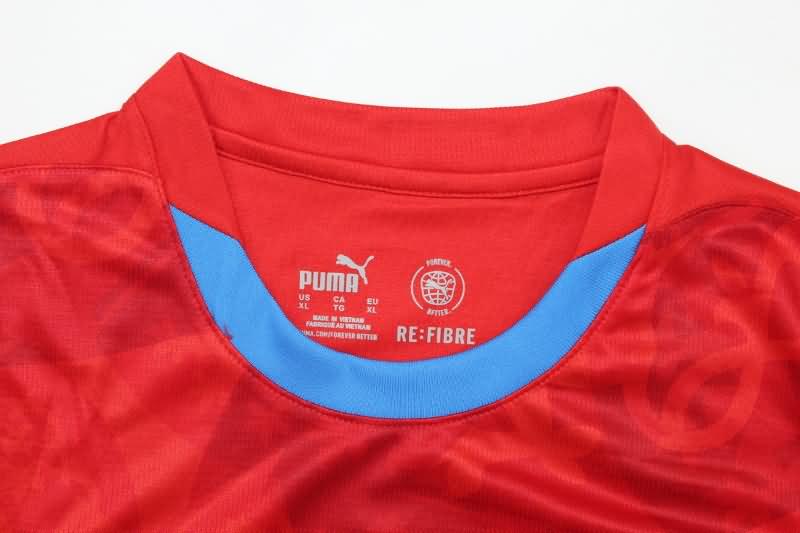 Thailand Quality(AAA) 2024 Czech Home Soccer Jersey