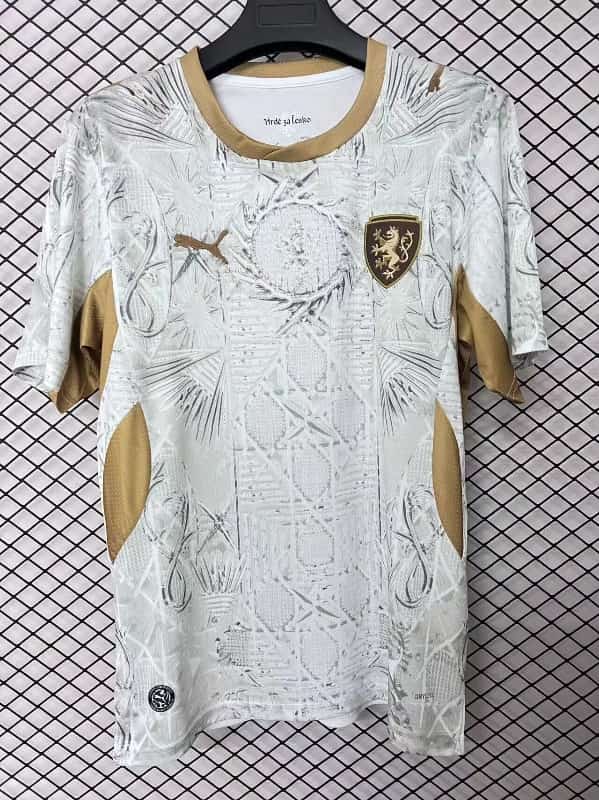 Thailand Quality(AAA) 2026 Czech World Cup Away Soccer Jersey Thailand Quality(AAA) 2026 Czech World Cup Away Soccer Jersey