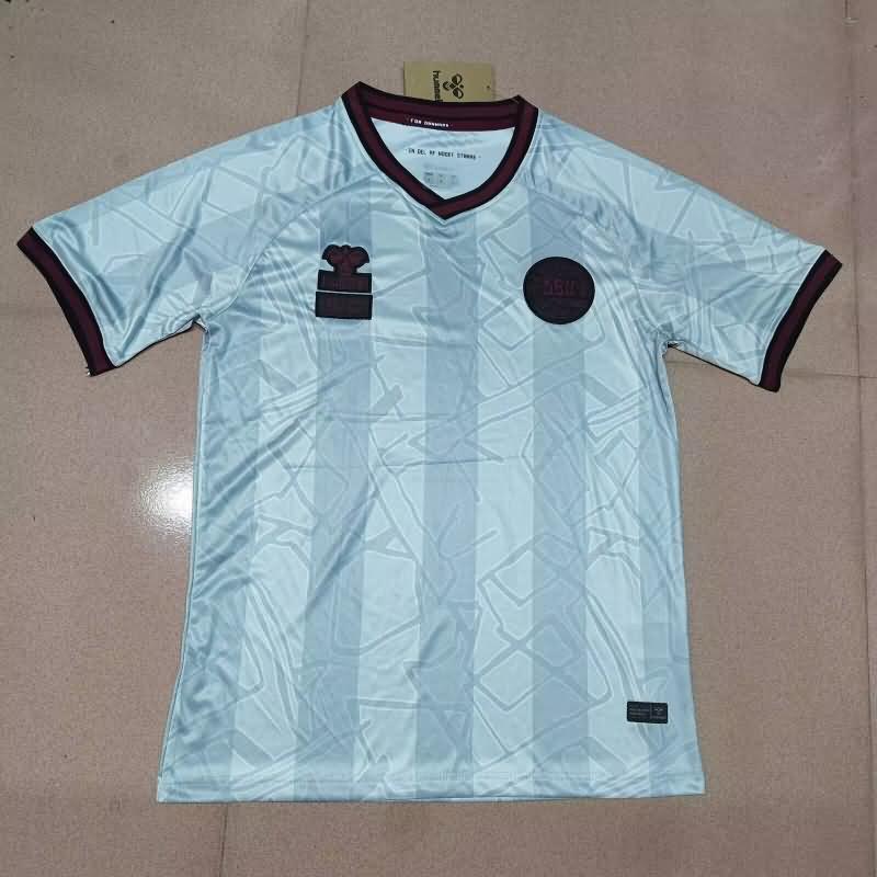 Thailand Quality(AAA) 2024 Denmark Training Soccer Jersey 03