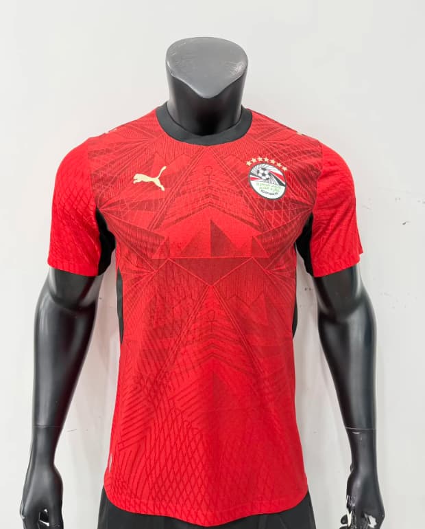Thailand Quality(AAA) 2026 Egypt World Cup Home Soccer Jersey (Player) Thailand Quality(AAA) 2026 Egypt World Cup Home Soccer Jersey (Player)