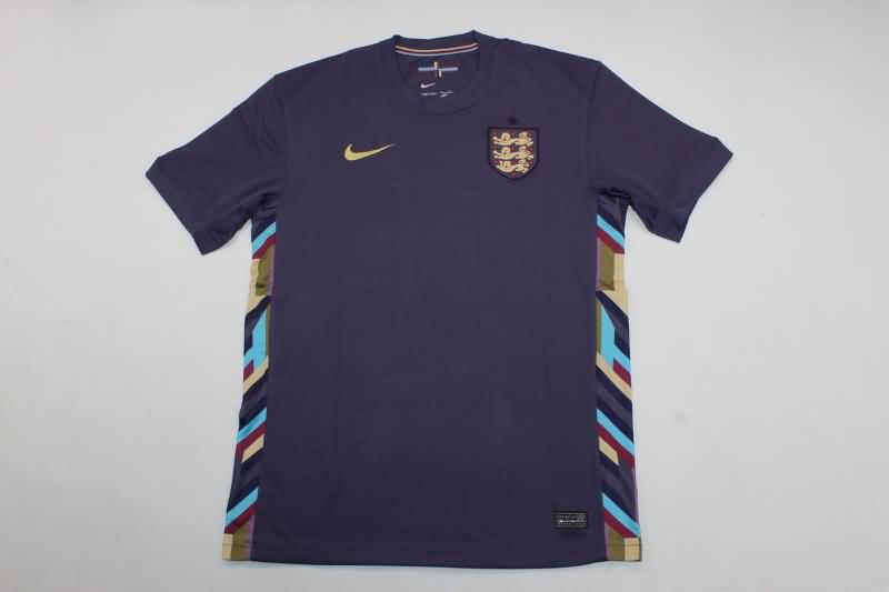 Thailand Quality(AAA) 2024 England Away Soccer Jersey
